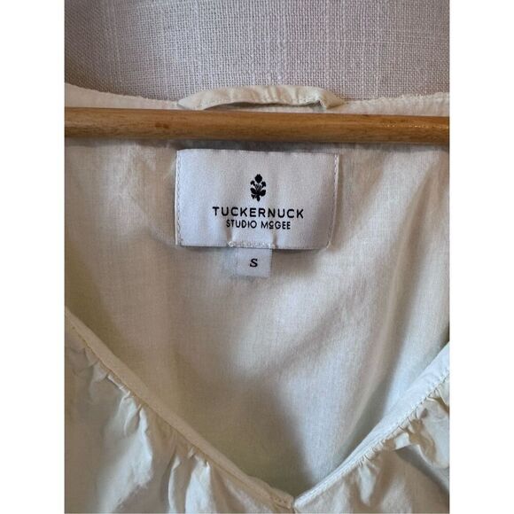 Tuckernuck x Studio McGee Cream Cotton Lace Juniper Dress Size Small - Picture 3 of 12